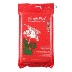 SONGHE PLUS Enriched Fragrant Rice with Dietary Fiber (2 Kilograms) [SG]
